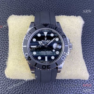 Clean Factory Super Clone Rolex Yacht Master Falcon's Eye Dial 42mm Oysterflex Strap